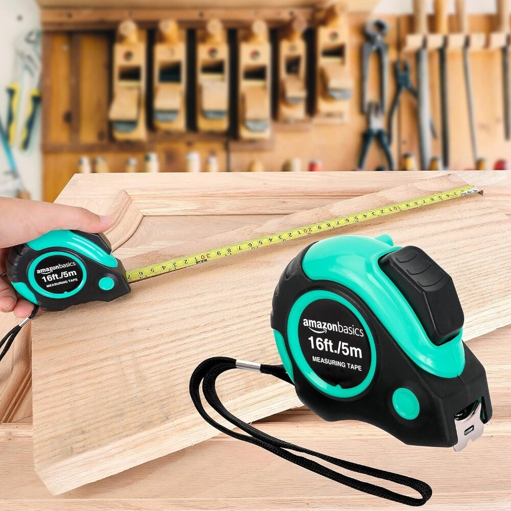 Tape Measure - 16 ft / 192 in, Turquoise - Picture 5 of 7